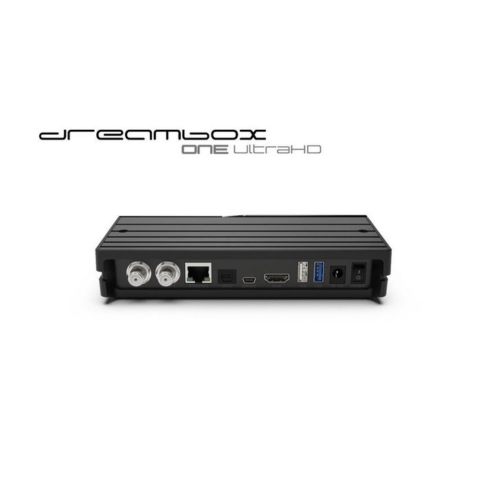 Dreambox Dreambox One Ultra HD 2x DVB-S2X Multistream Tuner (4K 2160p E2 Satellitenreceiver