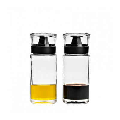 LEONARDO Ölspender Essig Öl Flaschen Cucina, (2-tlg., 1 ÖL- und Essigspender), Leicht zu reinigen