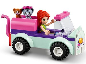 LEGO® Konstruktionsspielsteine LEGO Friends 4+ Mobiler Katzensalon, (60 St)