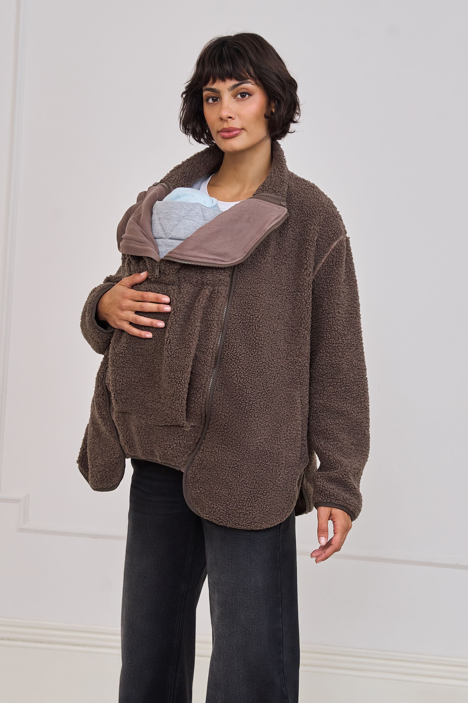 Seraphine Umstandsjacke Seraphine 3-in-1 Umstands- und (1-St)
