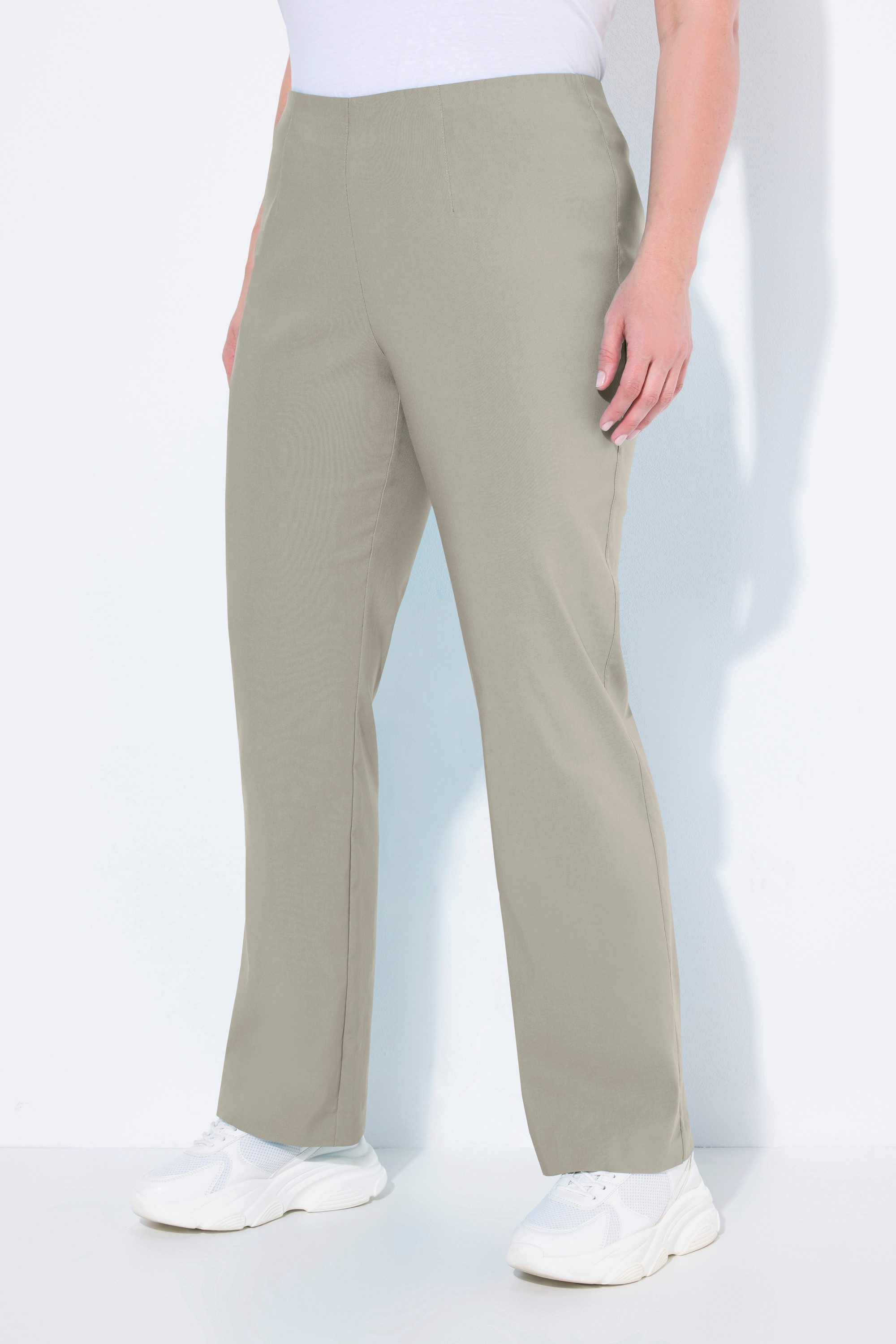 Ulla Popken Schlupfhose bis 68 Hose Businesshose Stoffhose Bengalin-Hose günstig online kaufen