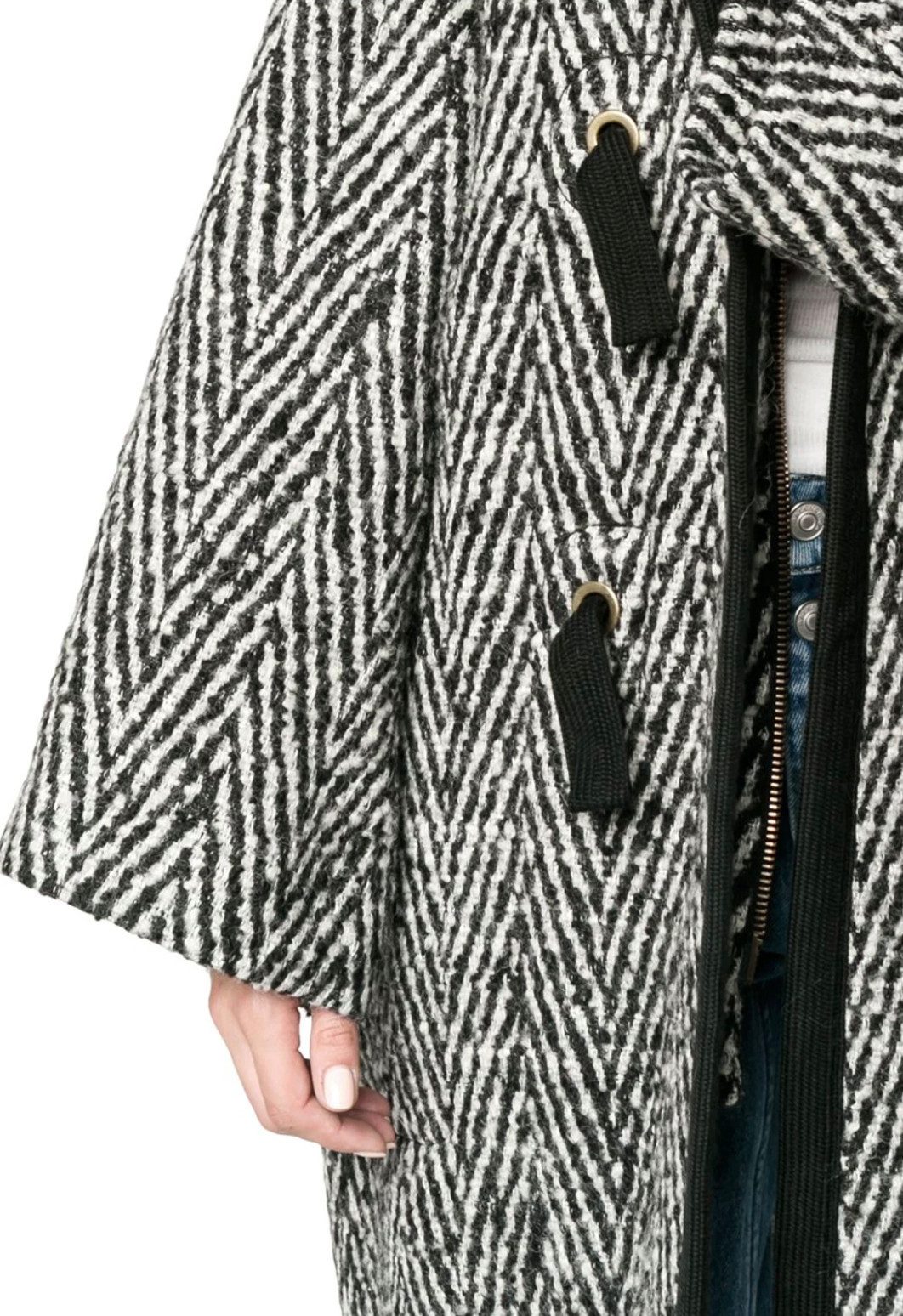 Chloé Wollmantel Jacke Ein ikonisches Meisterwerk der französischen Hauptlinie Hochwertige Verarbeitung – Made in France