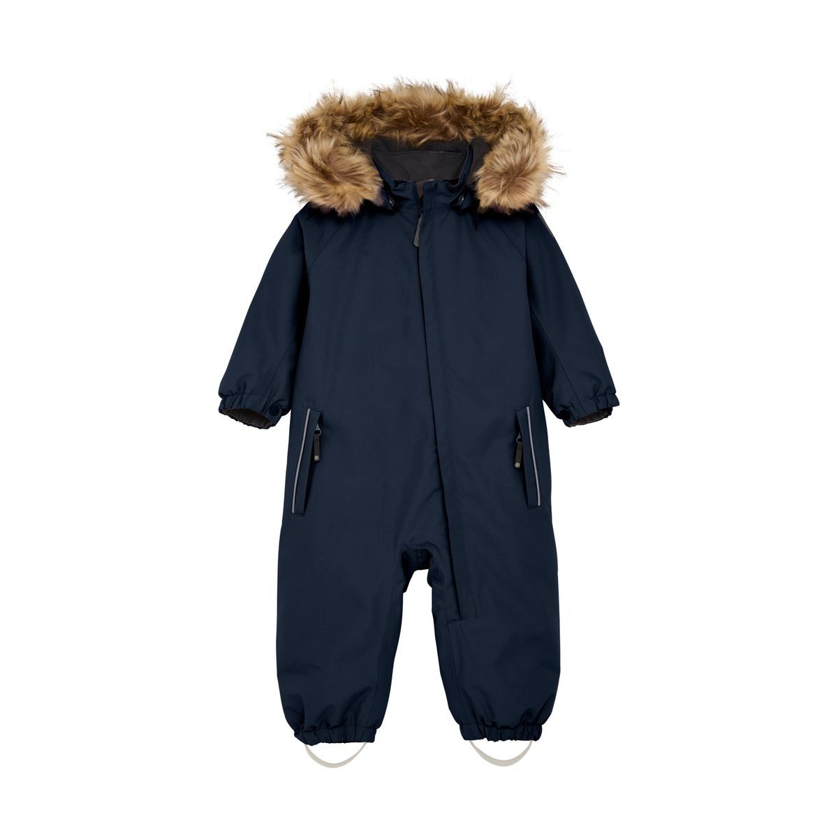 COLOR KIDS Schneeoverall Baby Coverall W. Fake Fur 742130 Warmer, atmungsaktiver Schneeanzug mit hoher Wassersäule und