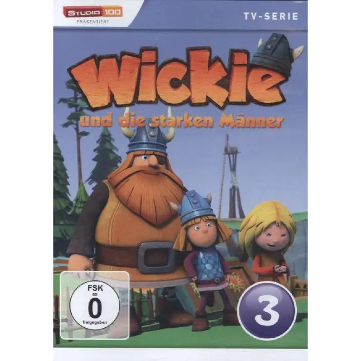 Leonine DVD Wickie und die starken Männer (CGI). Tl.3, 1 DVD
