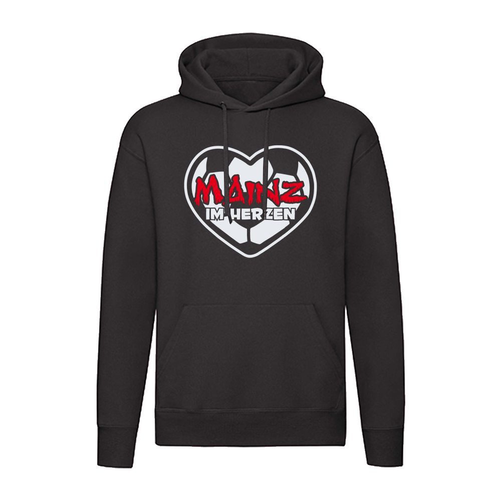 G-graphics Hoodie Mainz im Herzen Unisex Pullover mit einem Motiv für den echten Fan