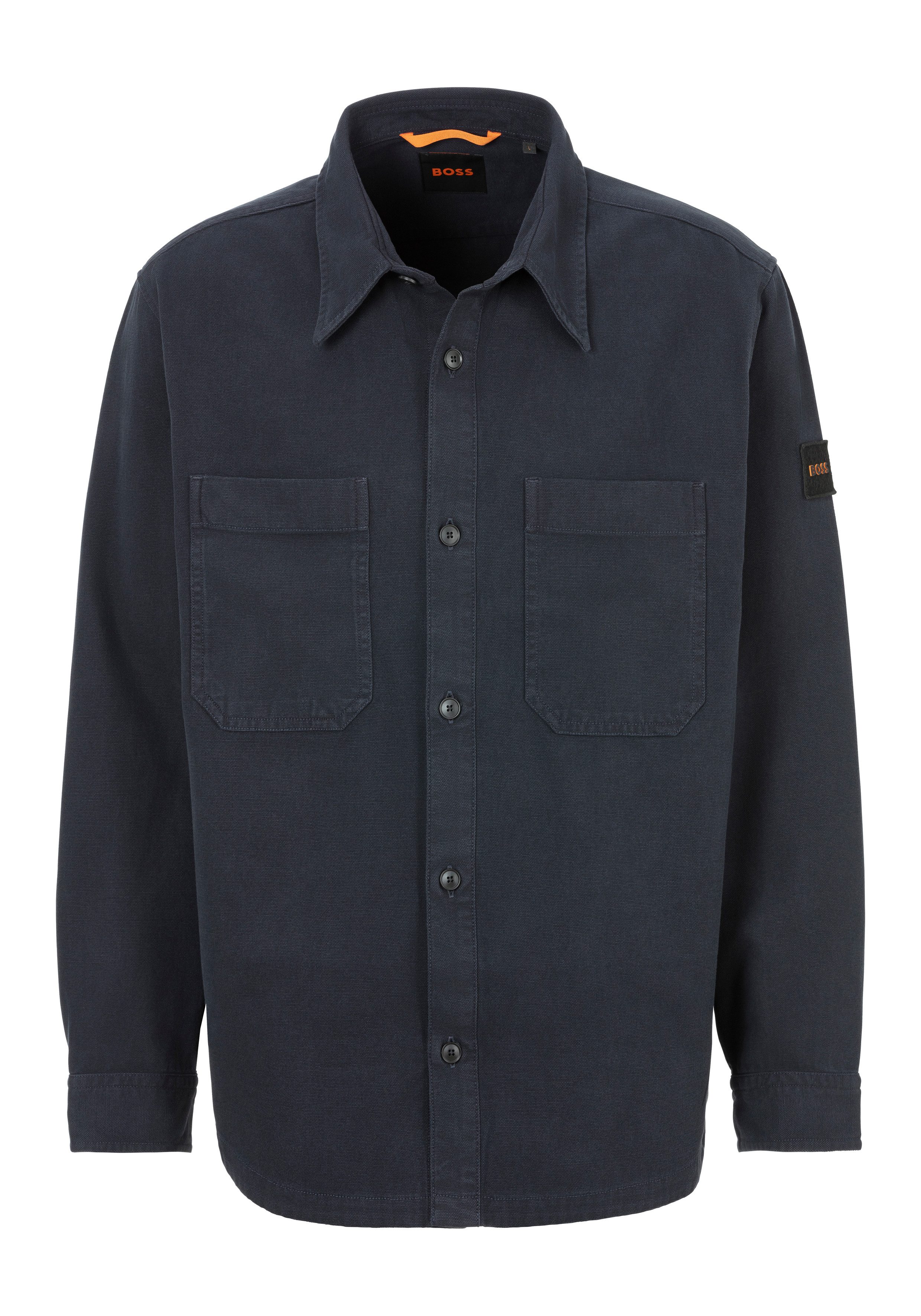 BOSS ORANGE Langarmhemd Lerato_M in Oversize-Fit günstig online kaufen