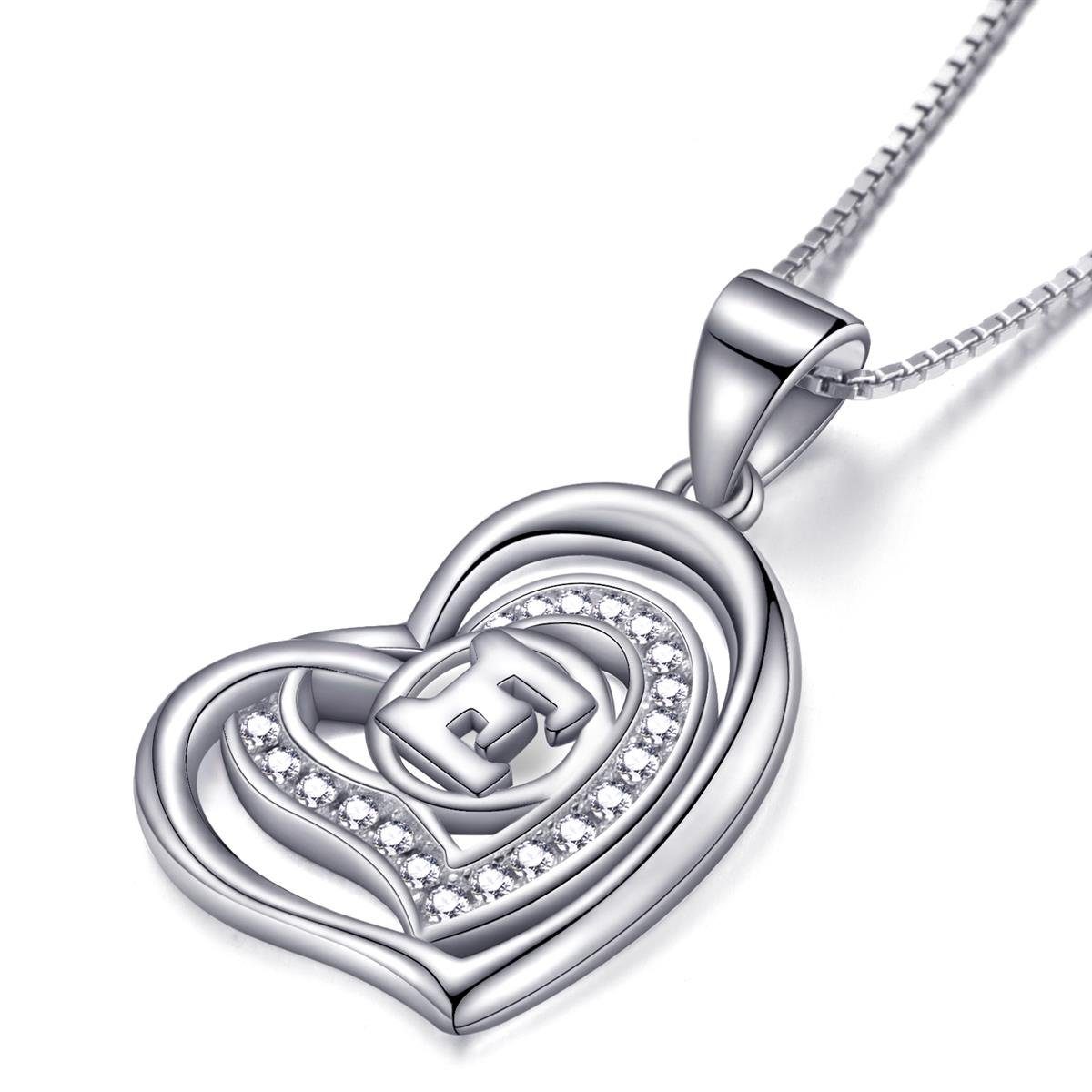 Morella Kette mit Anhänger Buchstabenkette Halskette günstig online kaufen