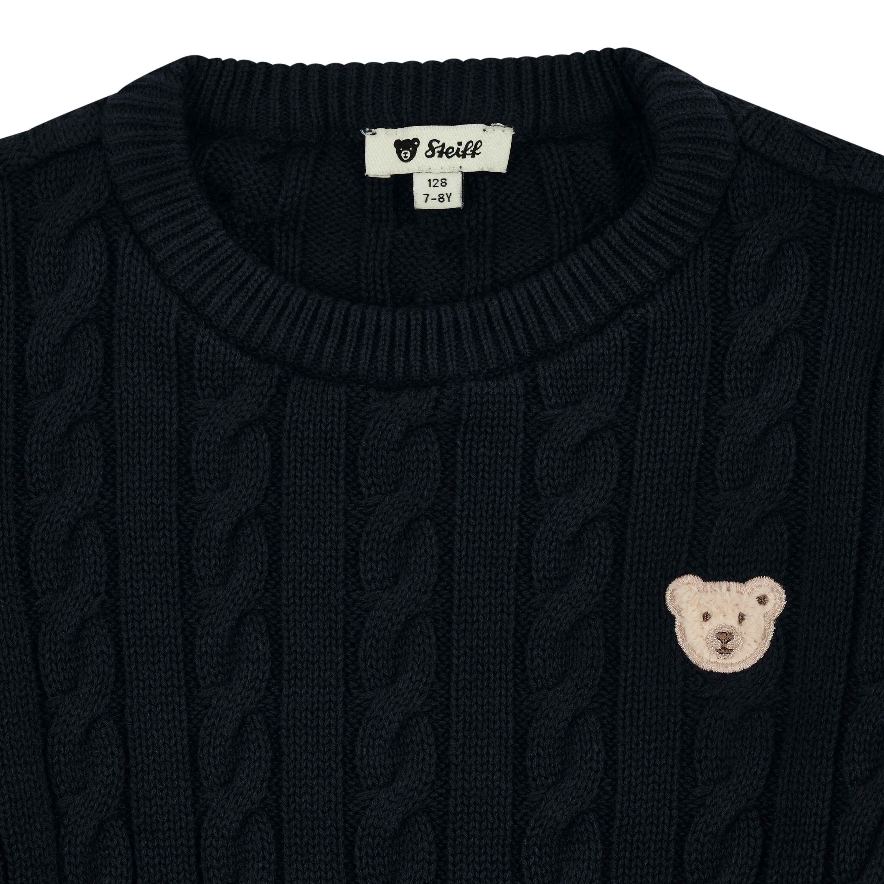 Steiff Rundhalspullover Pullover Woodland