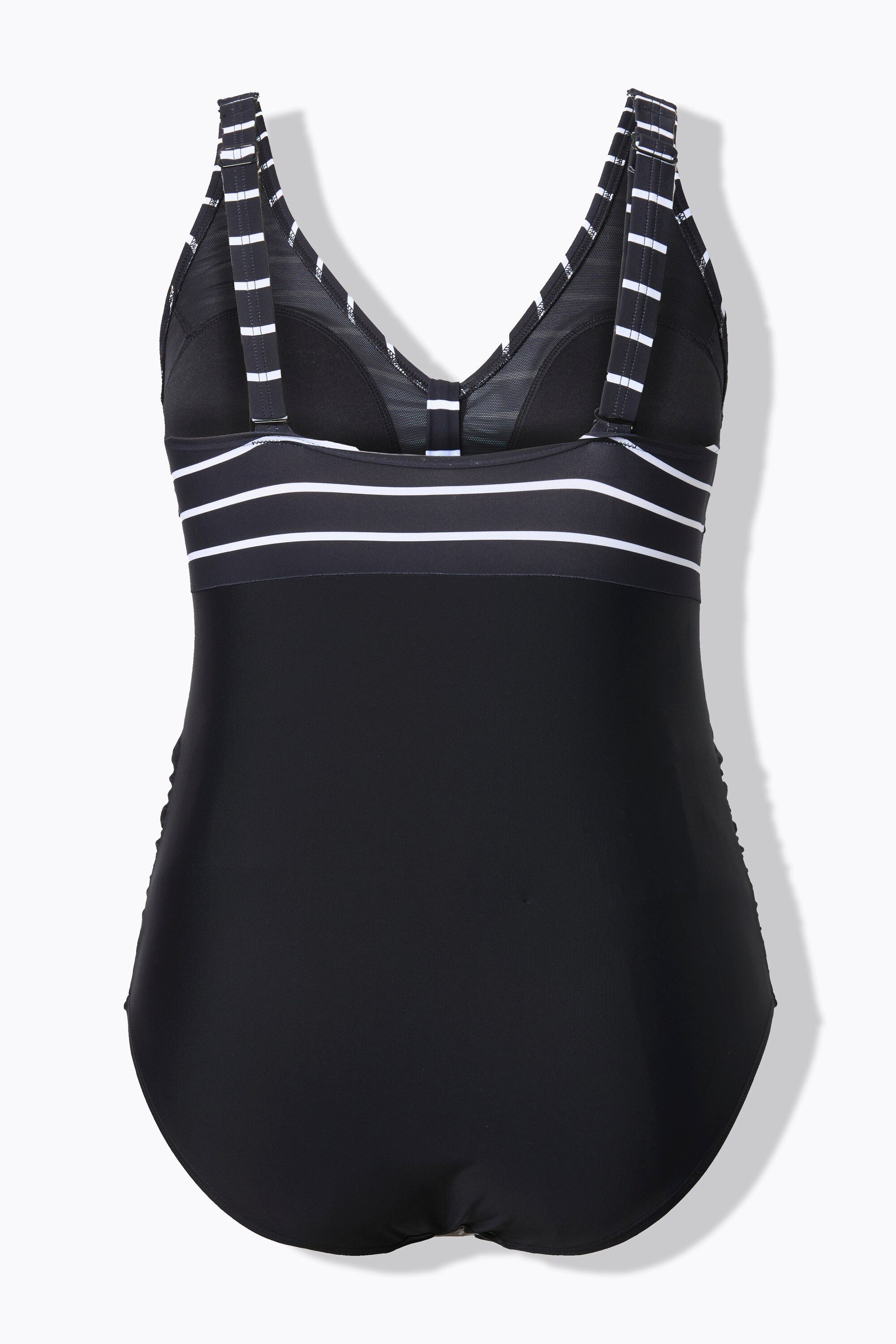 Ulla Popken Badeanzug Badeanzug Streifen Umstandsmode Softcups Schwangerschaft