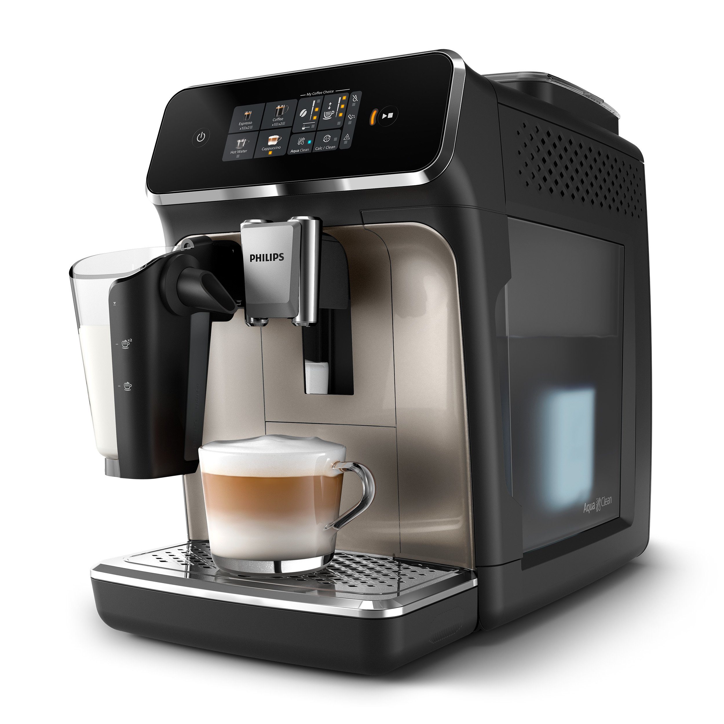 Philips Kaffeevollautomat EP2336/40 2300 Series, 4 Kaffeespezialitäten, mit LatteGo-Milchsystem