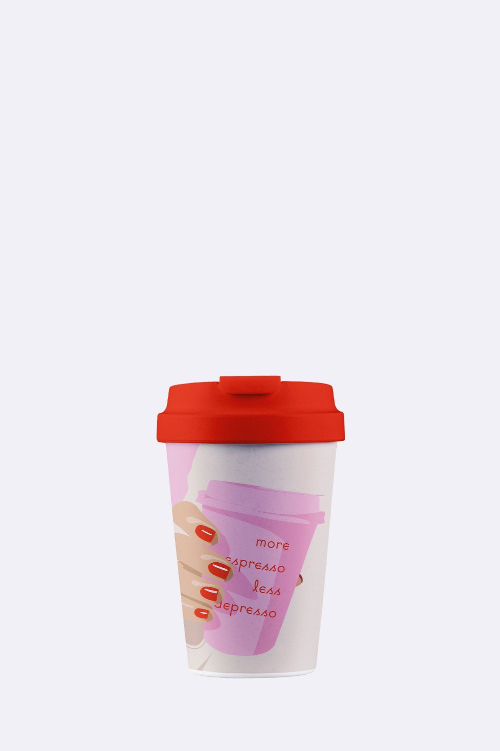 chic.mic Coffee-to-go-Becher bioloco plant easy cup