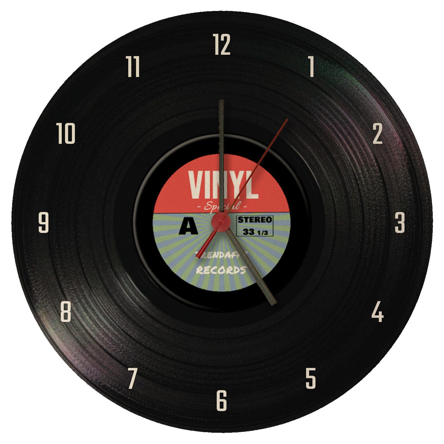 speecheese Wanduhr Retro Vinyl Special Schallplatte günstig online kaufen