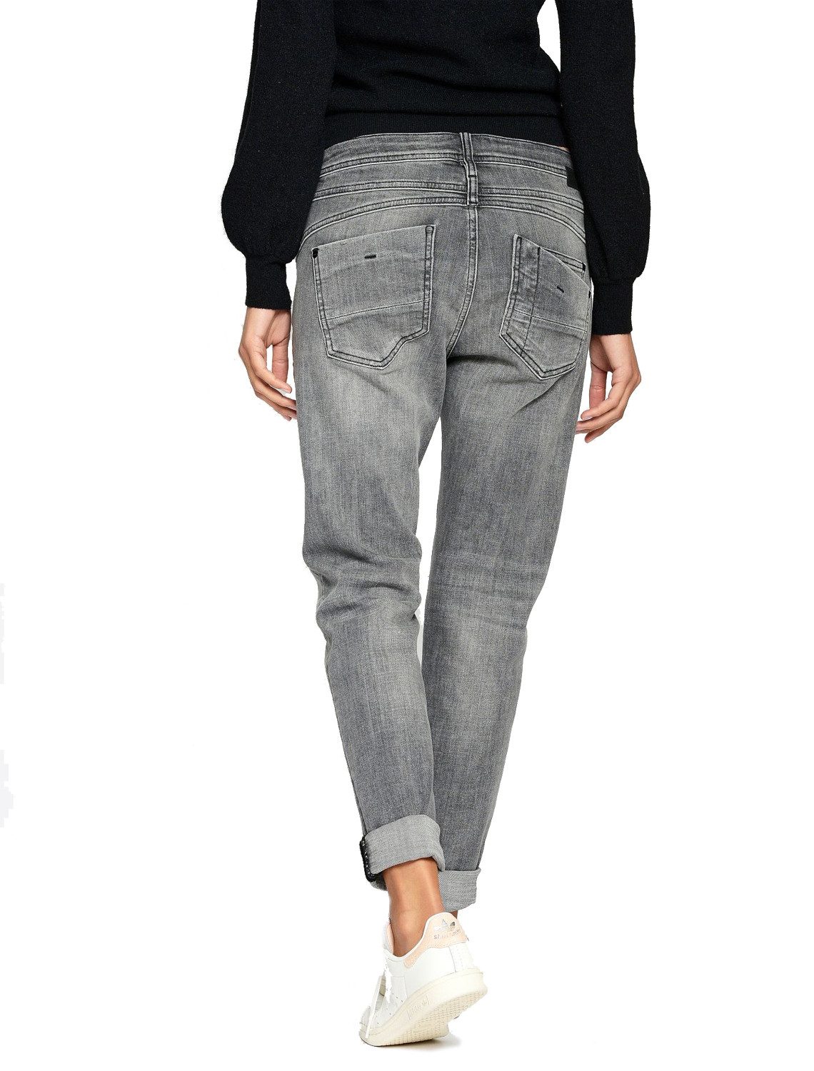 GANG Relax-fit-Jeans 94AMELIE mit Used-Effekten günstig online kaufen