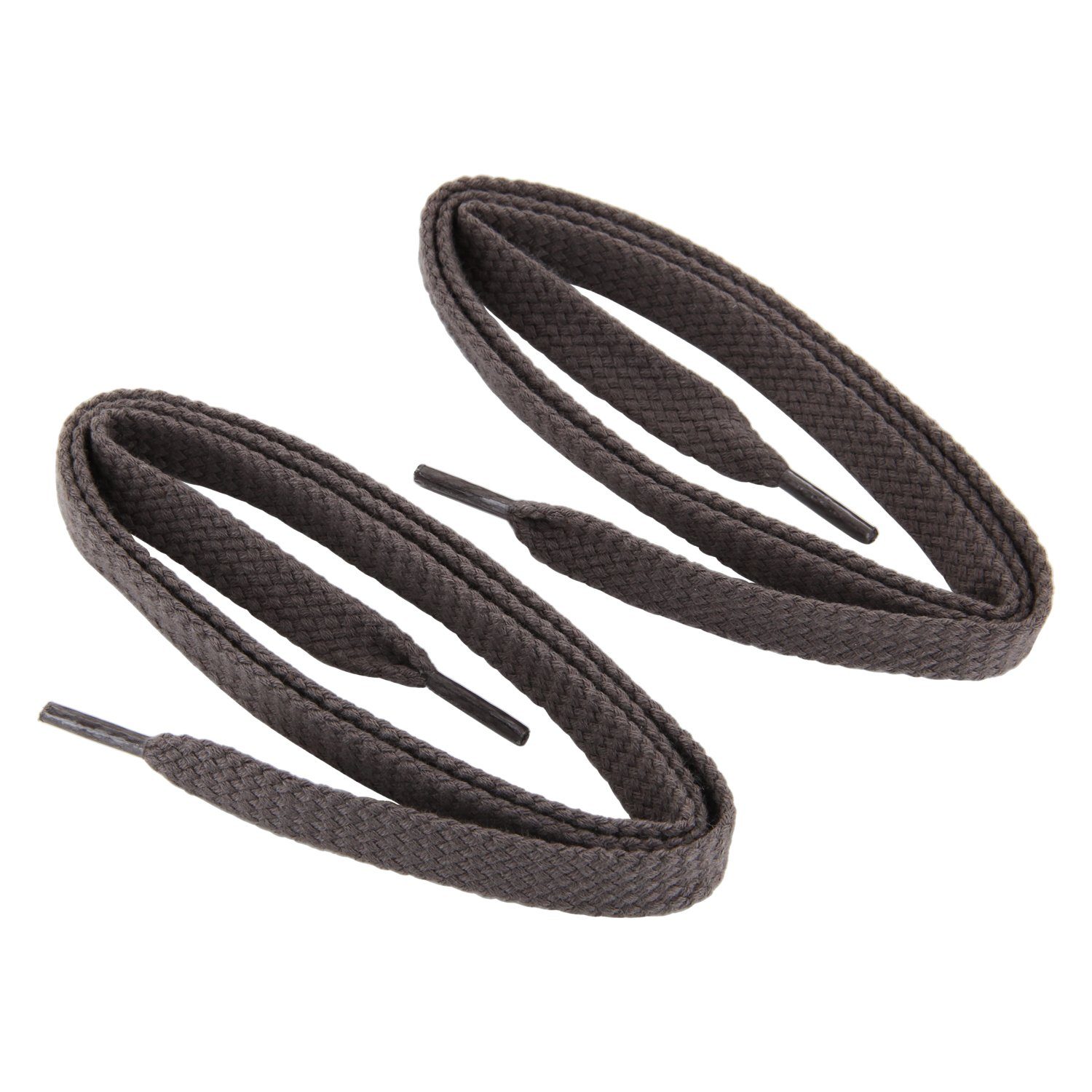 Collonil Schnürsenkel Schnürsenkel / Schuhband - flach - ca. 9 mm breit dunkelgrau