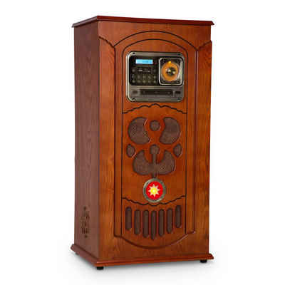 Auna Musicbox Stereoanlage (UKW-Radiotuner mit 20 Senderspeicherplätzen)