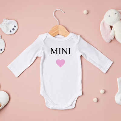 Lounis Langarmbody Mini - Body mit Druck - Baby - Bodysuit - Baumwolle, Druckknöpfe