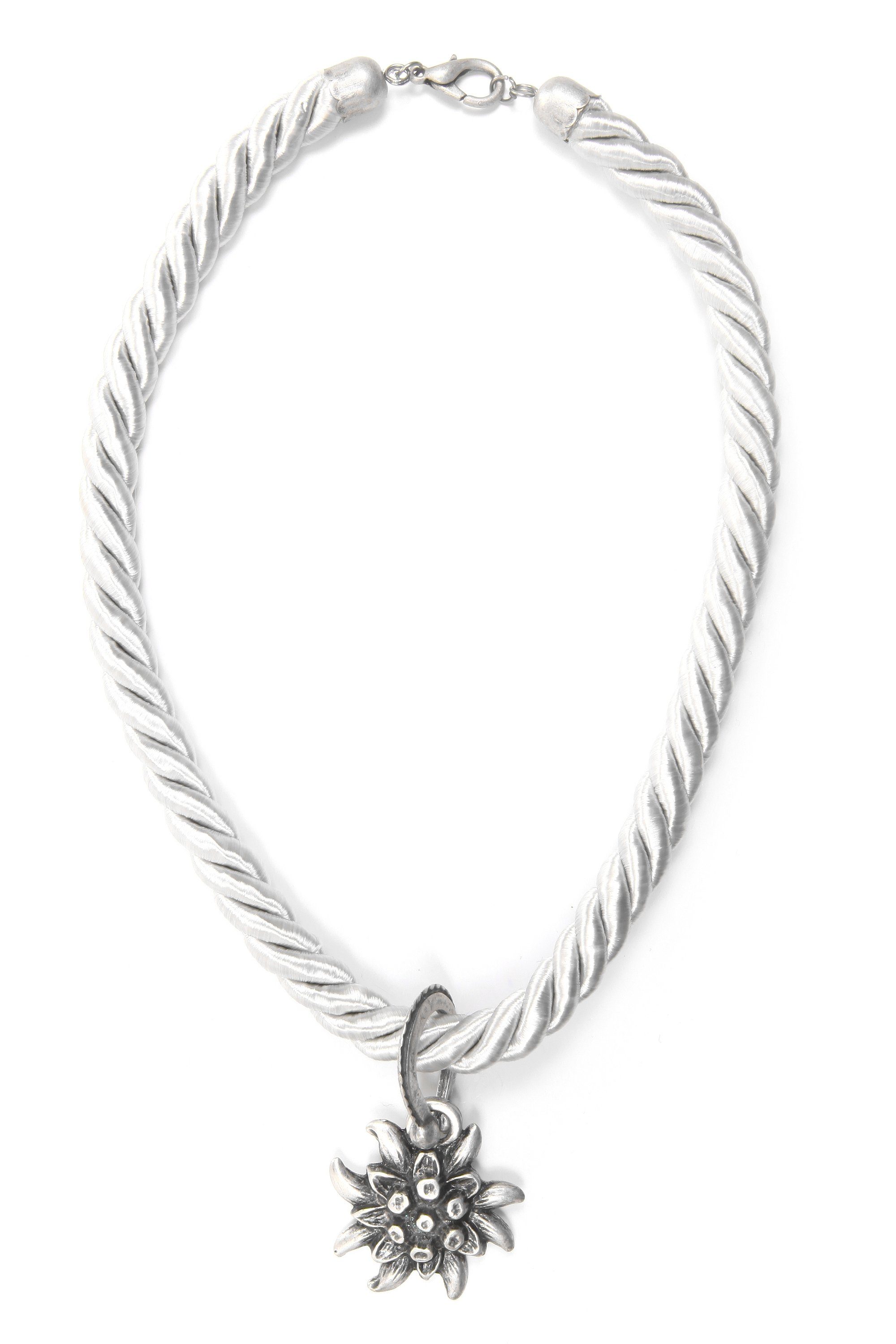 Allgäu Rebell Collier Marlene, mit Edelweißanhänger