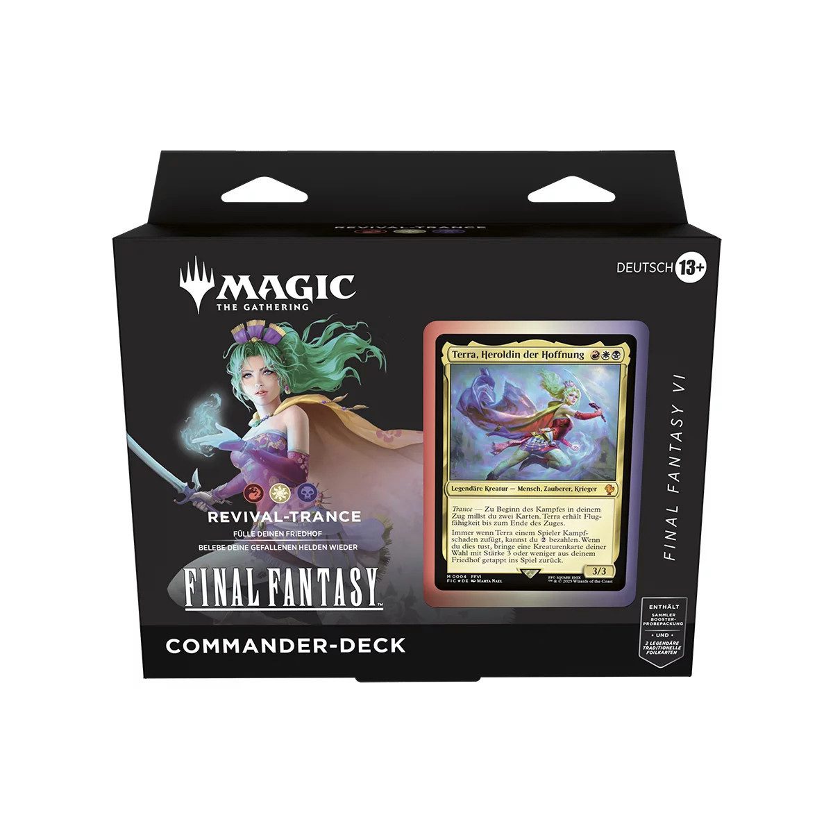 Wizards of the Coast Sammelkarte MTG Final Fantasy VI: Commander Deck Revival-Trance (deutsch)