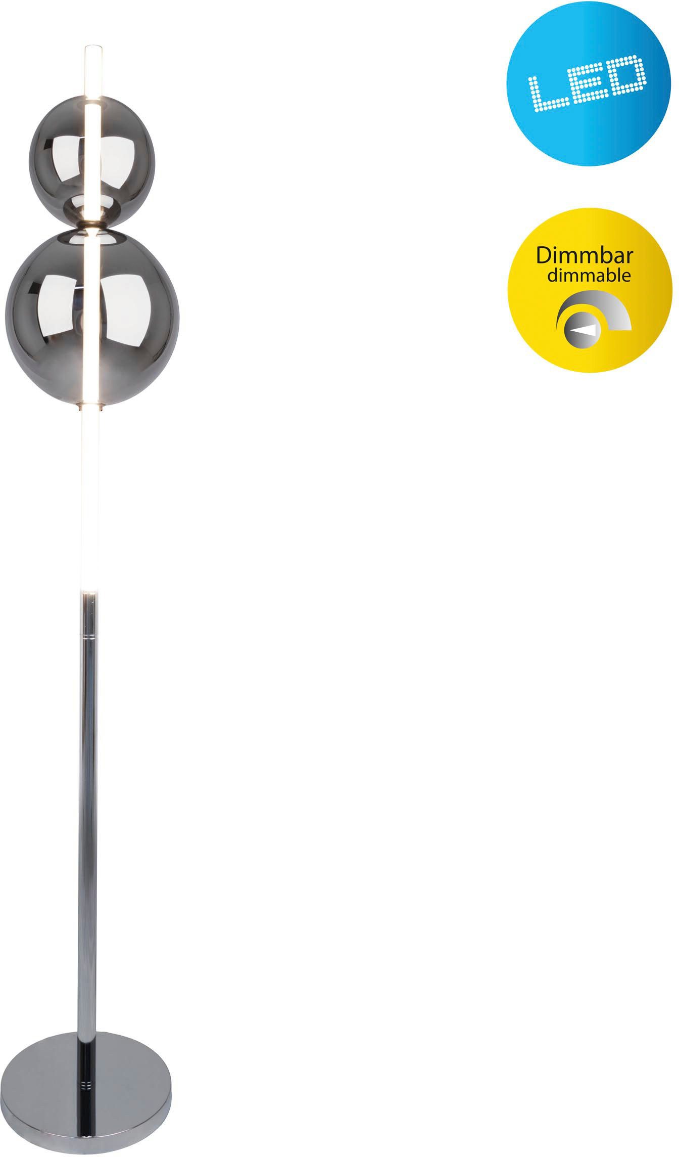 näve Stehlampe NOVA, Dimmfunktion, LED fest integriert, Warmweiß, Dimmbar, günstig online kaufen