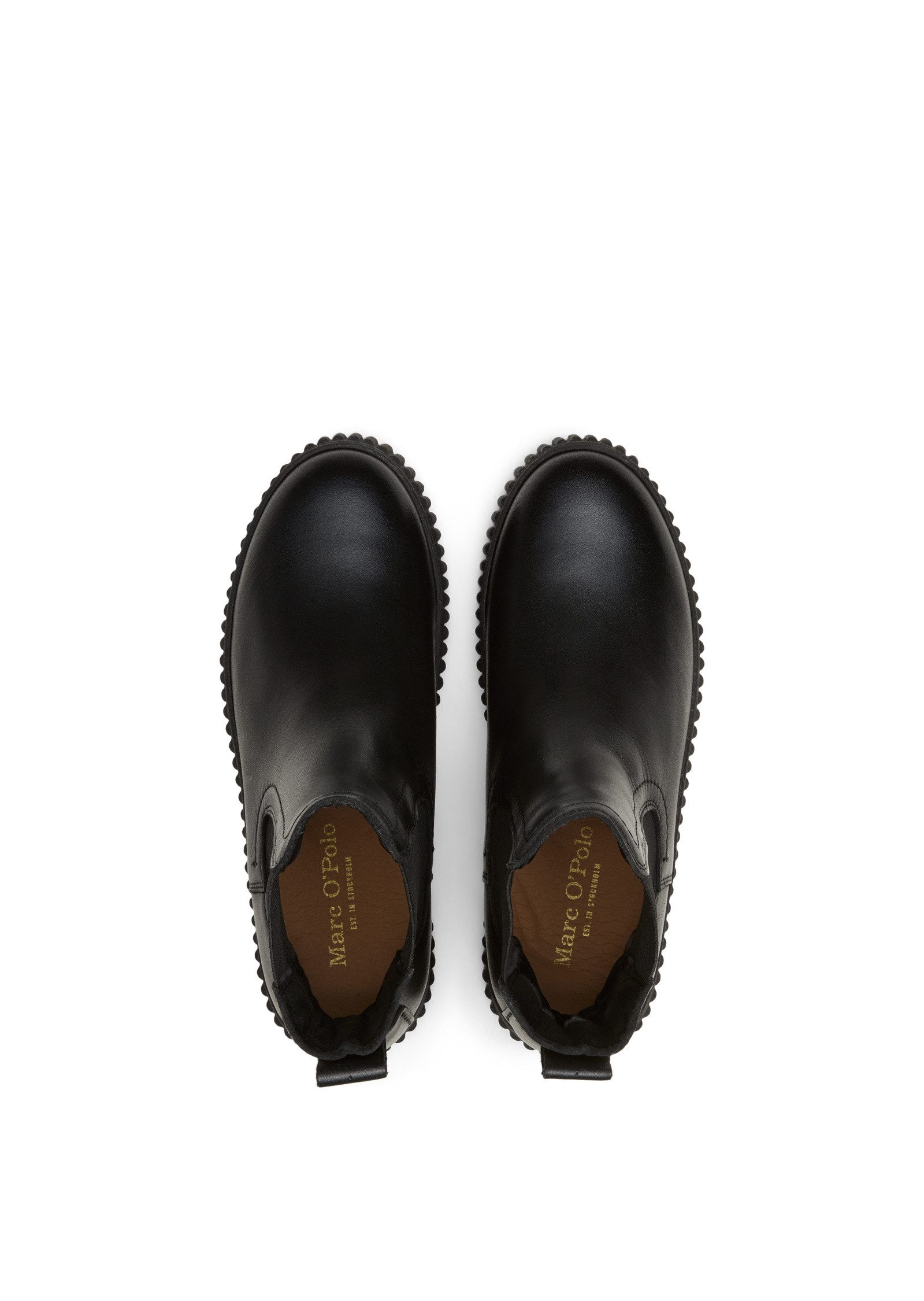 Marc O'Polo aus edlem Rindleder Chelseaboots