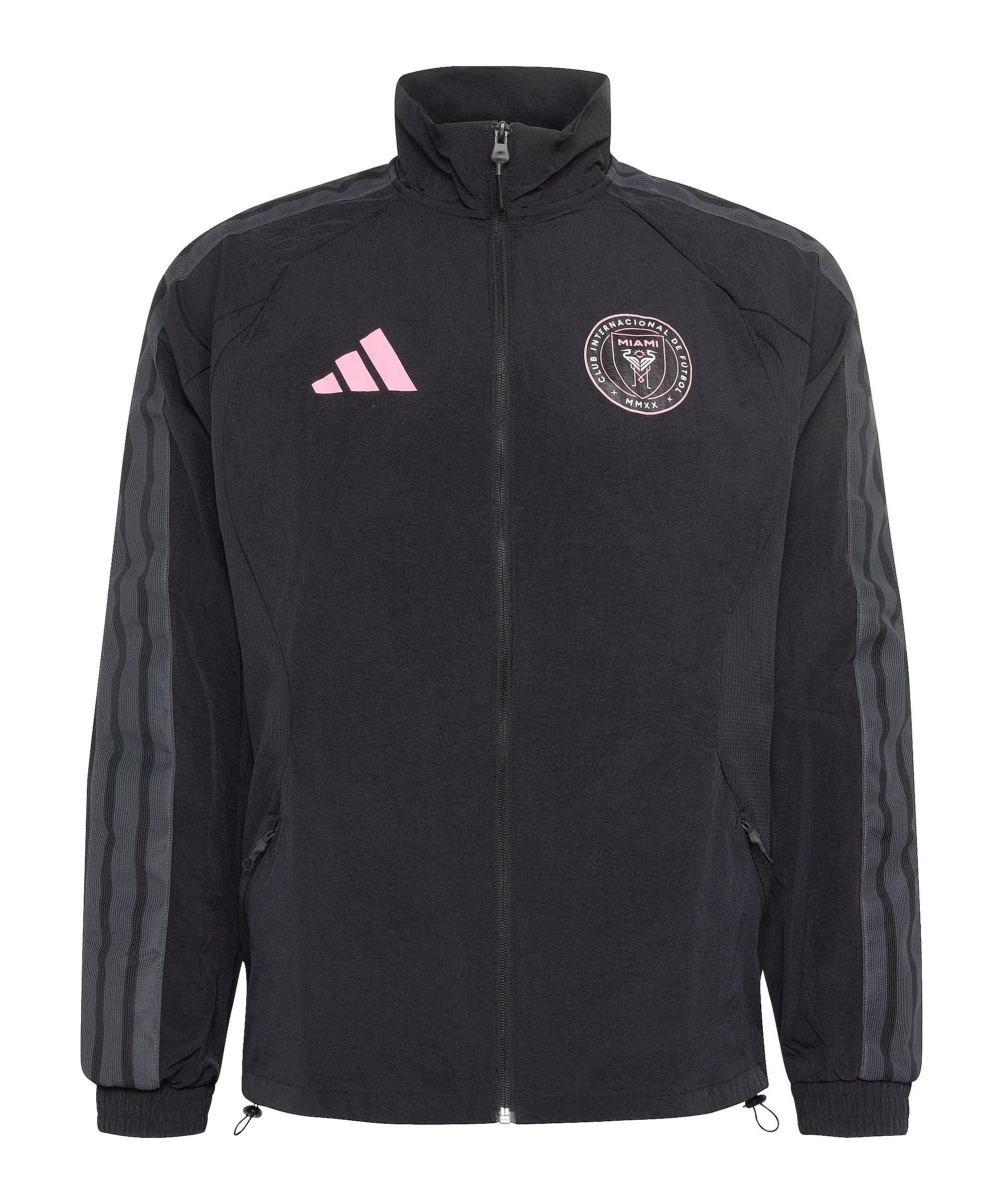 adidas Performance Sweatjacke adidas Performance Inter Miami Anthem Jacke Polyamid