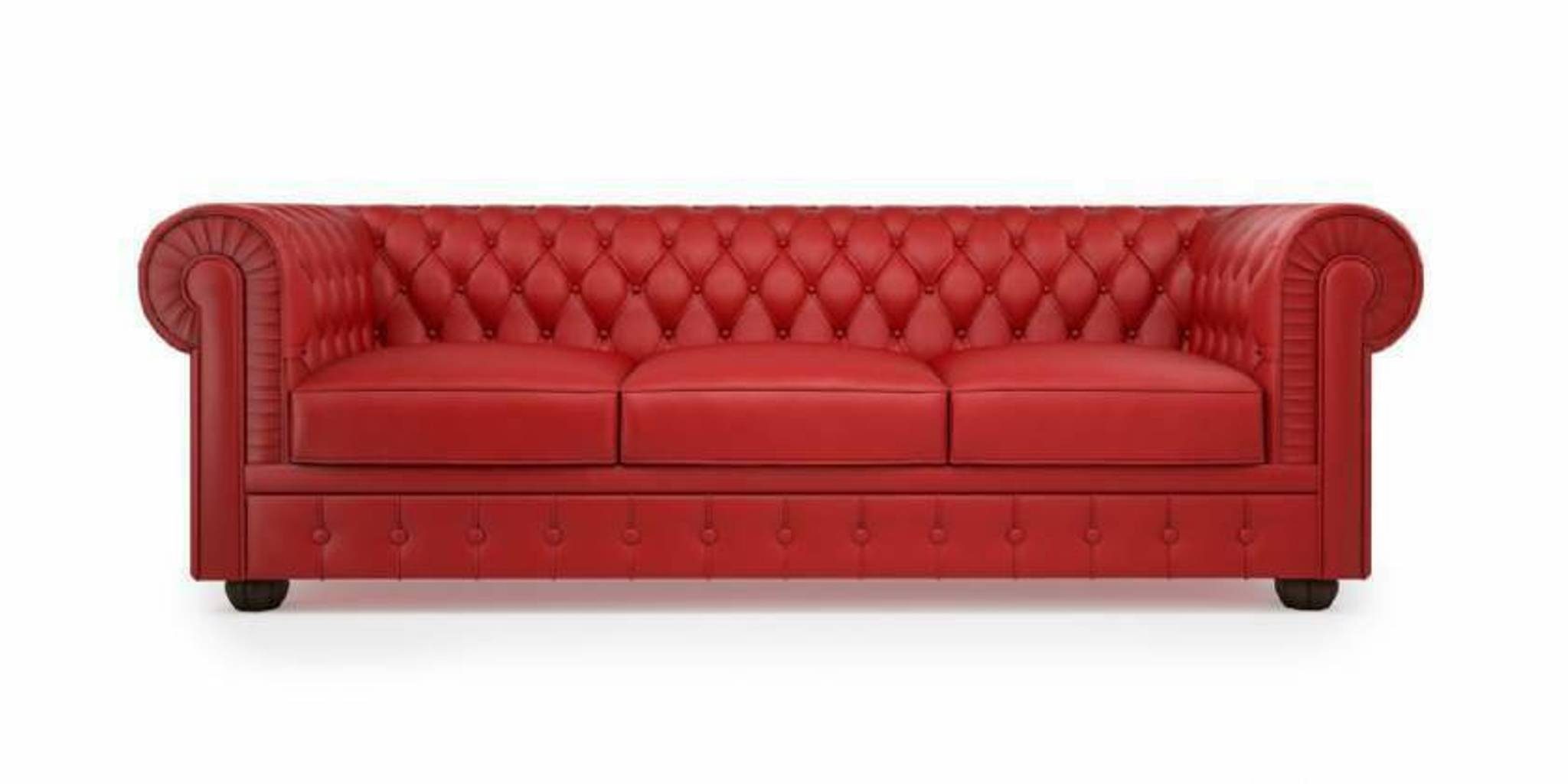 JVmoebel Chesterfield-Sofa, XXL Sofa 3 Sitzer Couch Chesterfield Polster Sitz