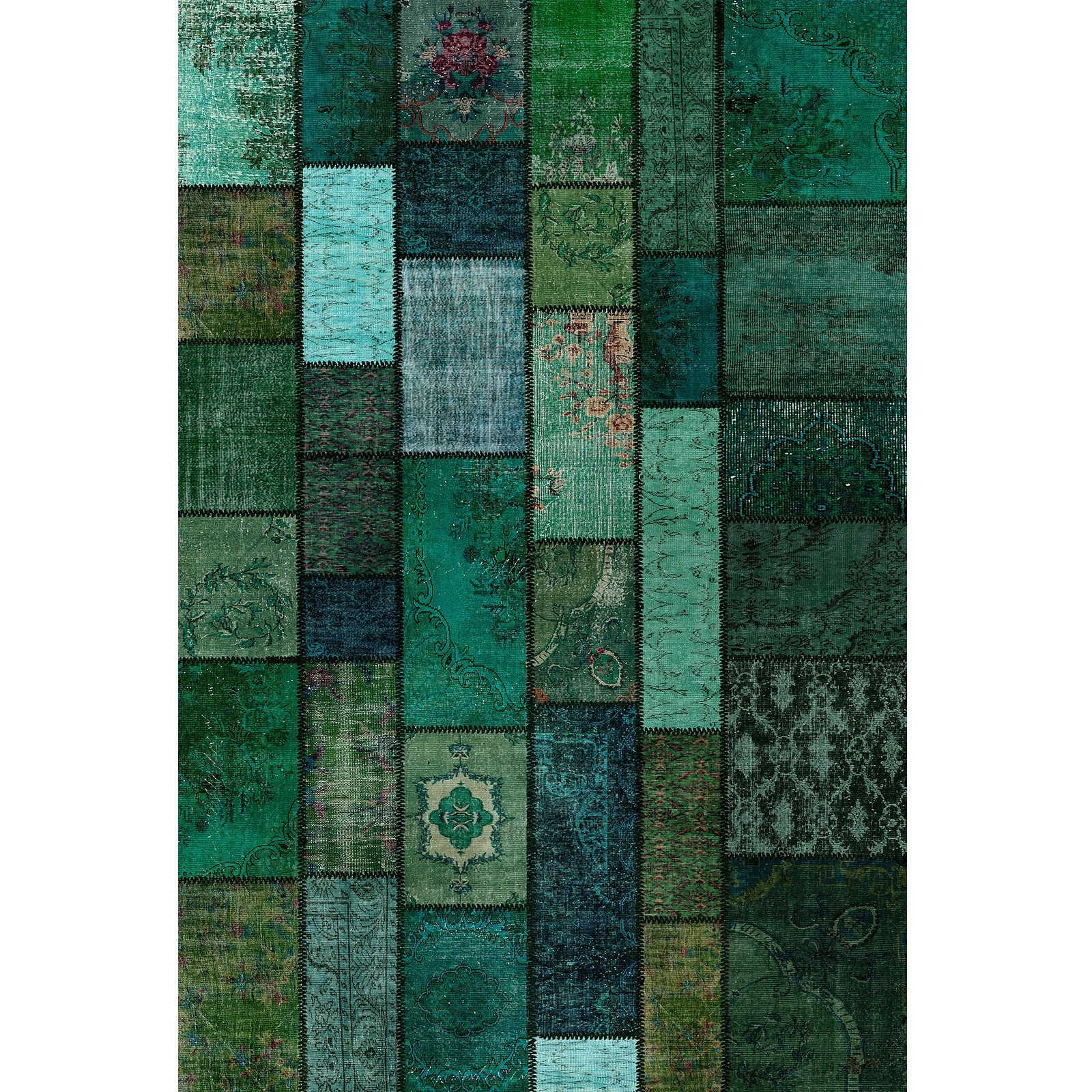 Bamyum Teppich Trunk Teppich mit Chenille-Druck, Waschbarer, Antibakteriell günstig online kaufen