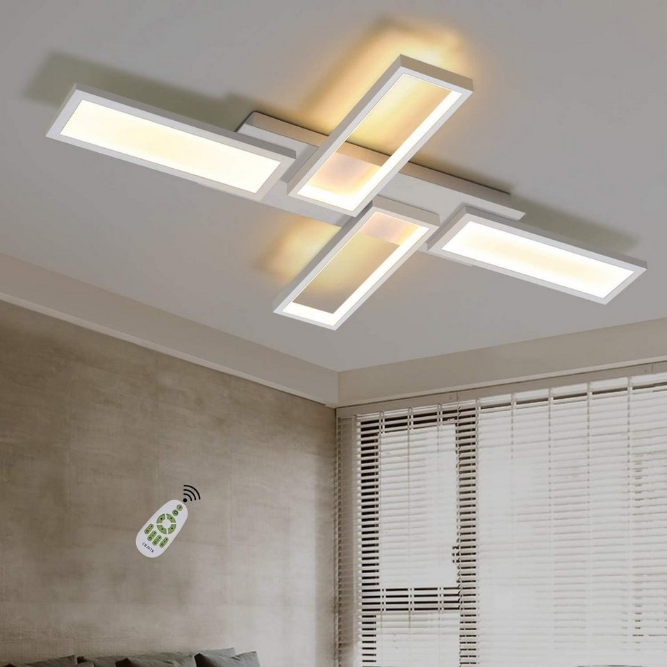 Dimmbar LED Deckenleuchte Massiv Wandlampe Küche Geometrisch Deckenlampe Deisgn