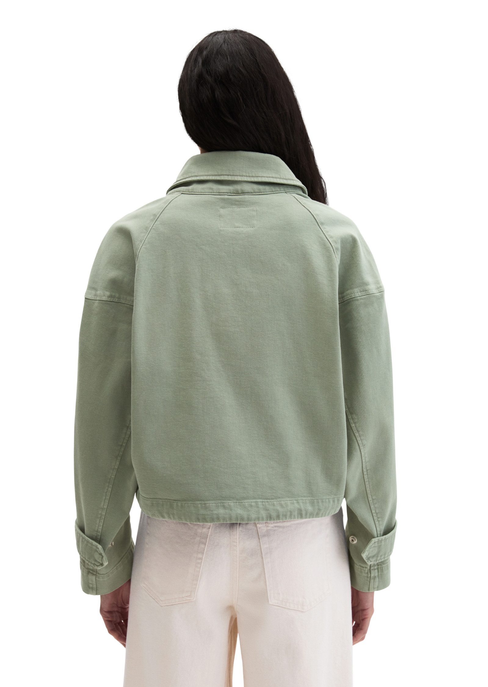 Marc O'Polo Jeansjacke aus Garment dyed Baumwolle