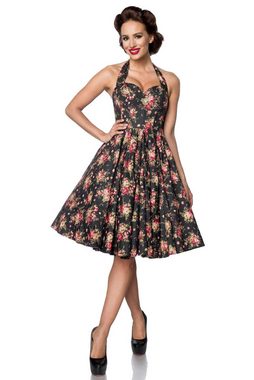 BELSIRA Sommerkleid 50er Jahre Pin Up Vintage Rockabilly Kleid Corsagenkleid Retro