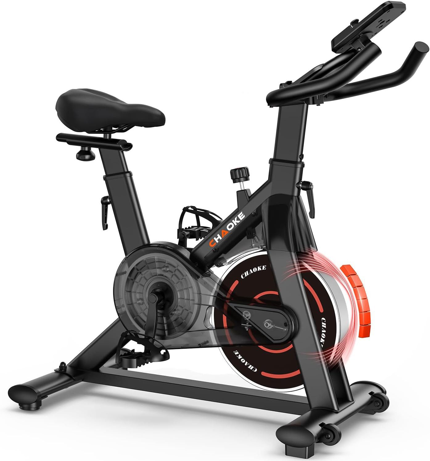 Heimtrainer Neues Upgrade Heimtrainer Fahrrad mit APP und verstellbarem Widerstand