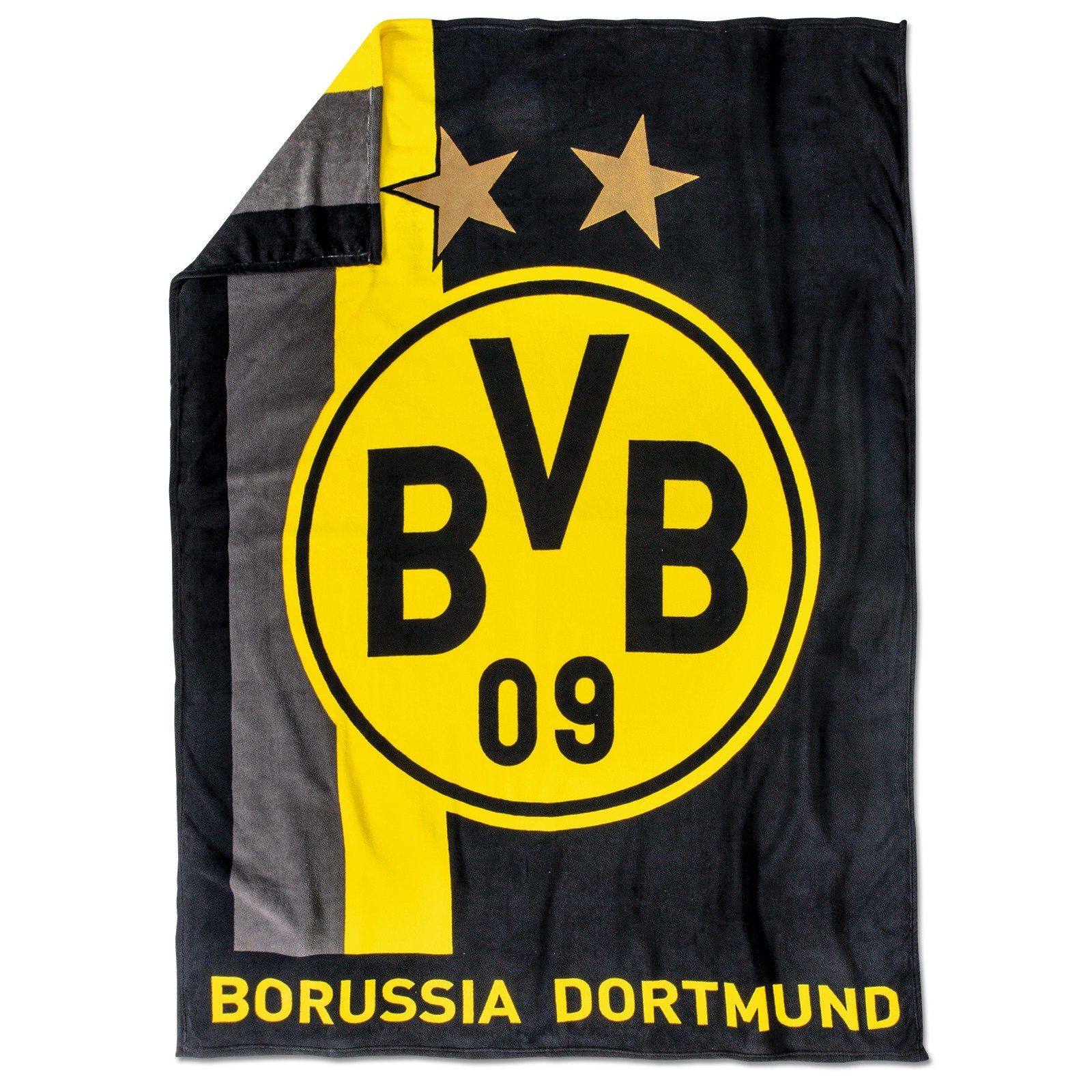 BVB Kopfkissen BVB-Fleecedecke mit Streifenmuster, Füllung: 100 % Polyester günstig online kaufen