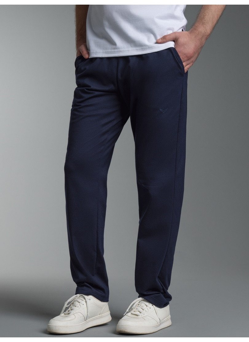 Trigema Jerseyhose TRIGEMA Hose DELUXE Baumwolle (1-tlg)