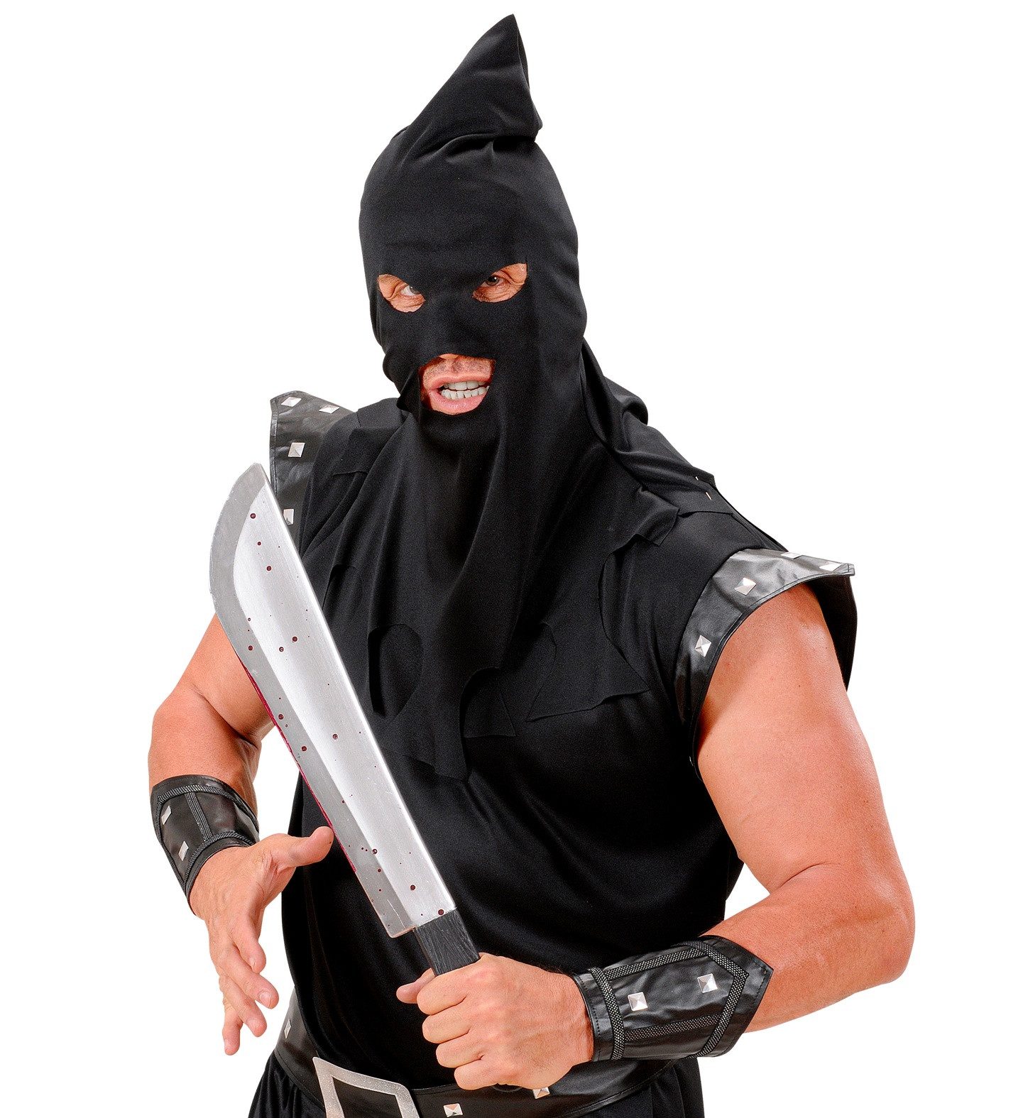 Widmann S.r.l. Blaster Blutverschmierte Machete - 52 cm, Blutig - Hallow