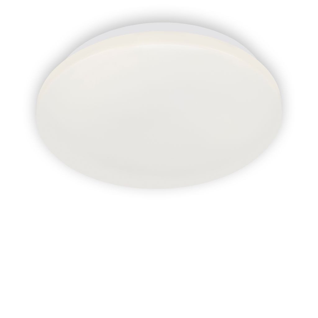Briloner Leuchten LED Deckenleuchte 3404-116, LED fest integriert, 2700K - Extra-Warmweiß, Badezimmer, IP44, weiß, 28,8 cm