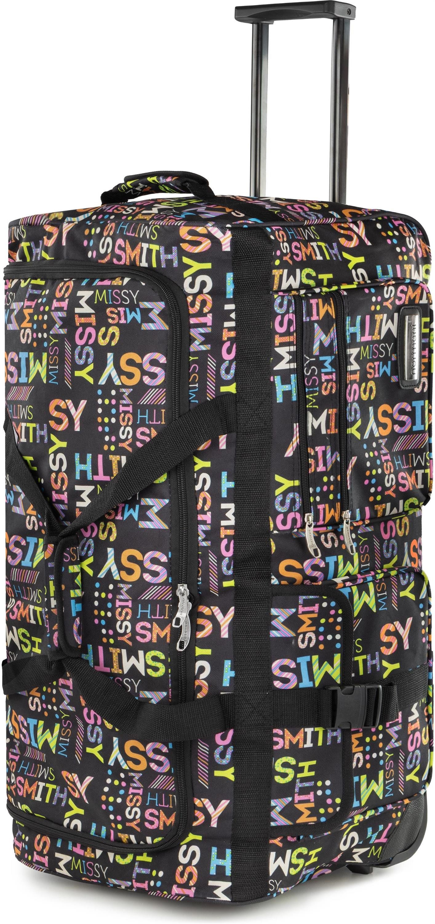 normani Reisetasche Reisetasche mit 3 Rollen 80 Liter, Trolley mit leichtlä günstig online kaufen