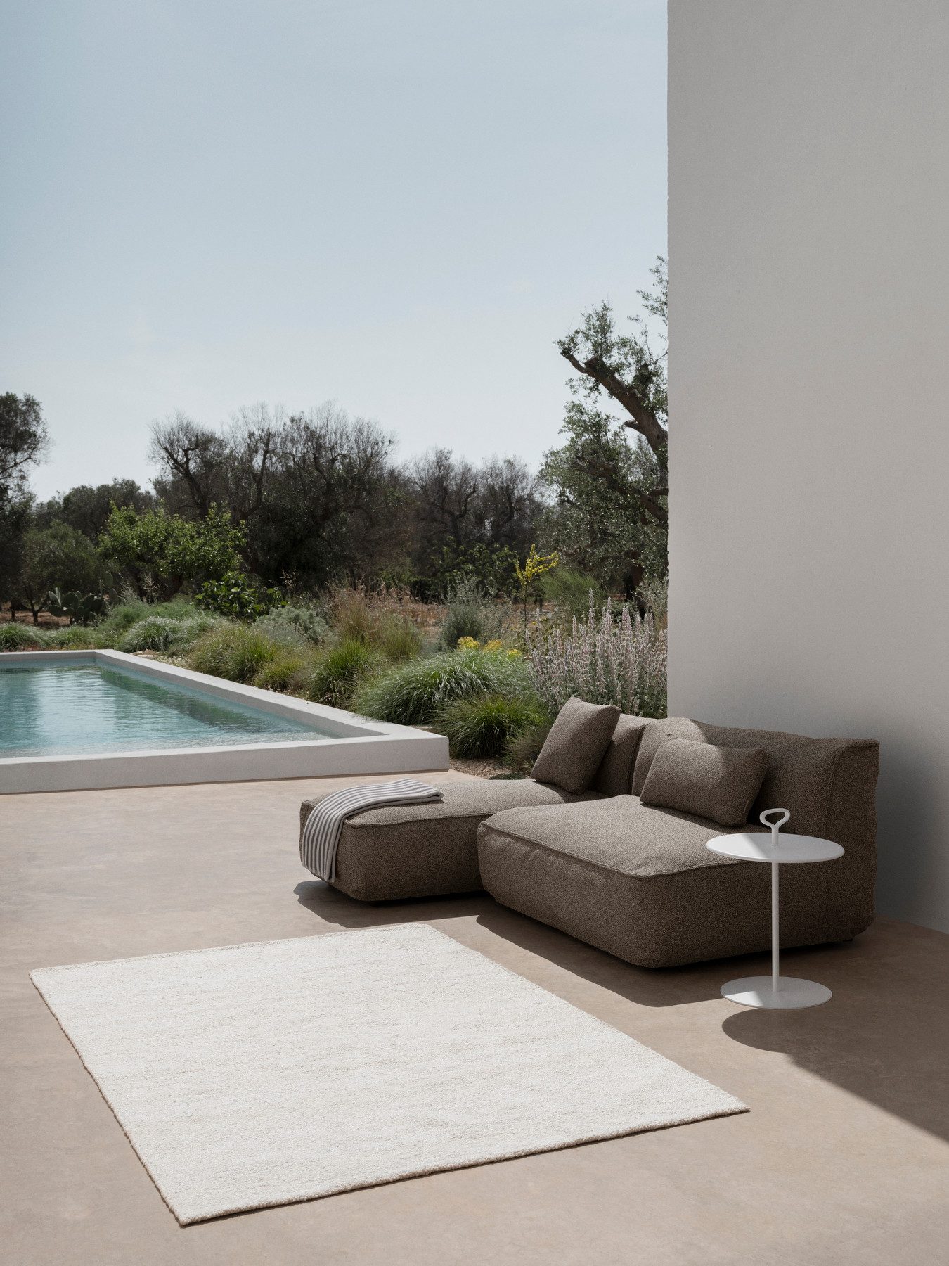 blomus Chaiselongue -GROW- Sofa, Gartencouch, Terassenmöbel, Chaiselongue: Outdoor, 1 Teile, Wasserabweisend, Kombinierbar