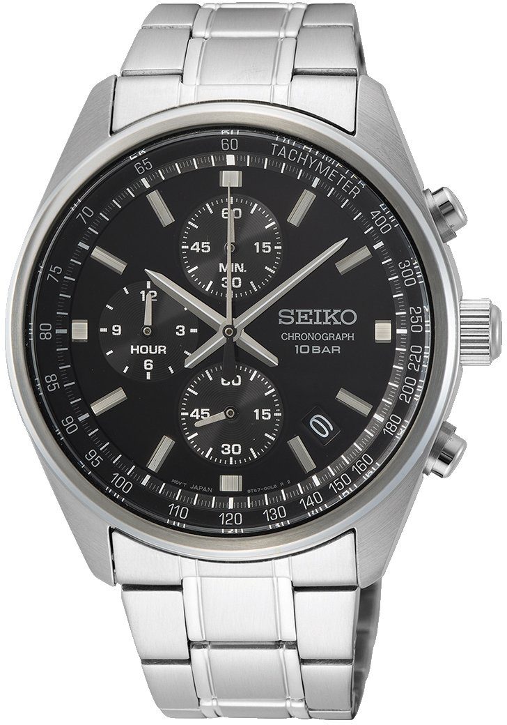 Seiko Chronograph SSB379P1, Armbanduhr, Quarzuhr, Herrenuhr, Datum, Stoppfu günstig online kaufen