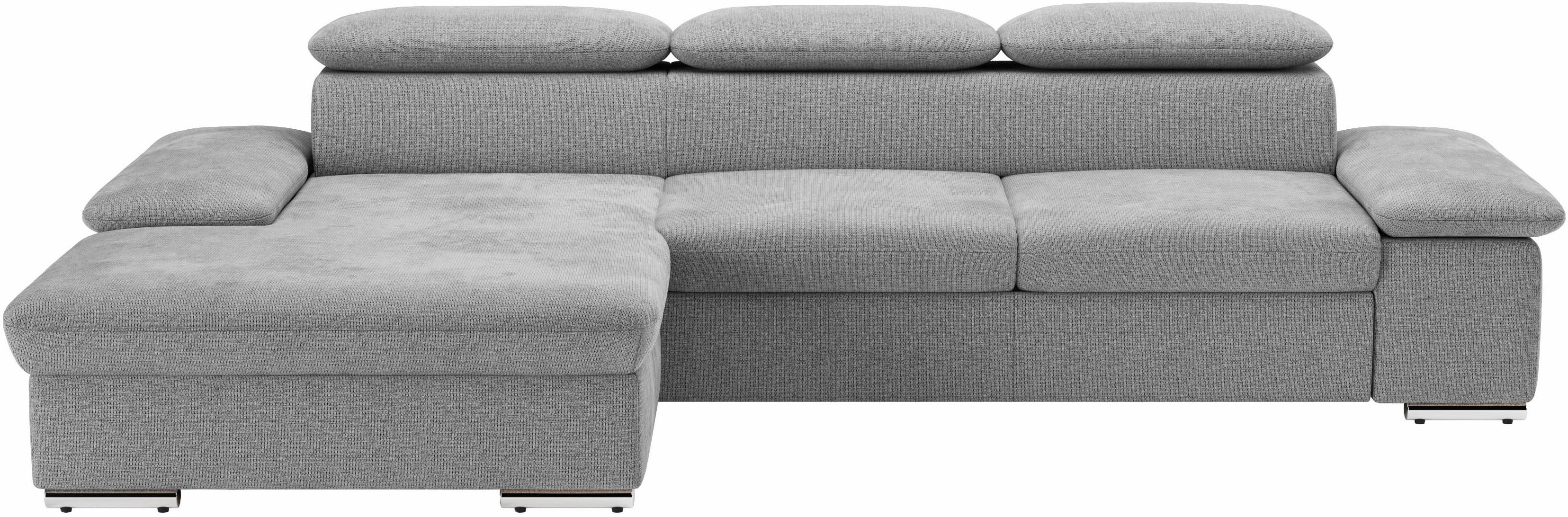 sit&more Ecksofa Valantine L-Form, inkl. Kopf- günstig online kaufen