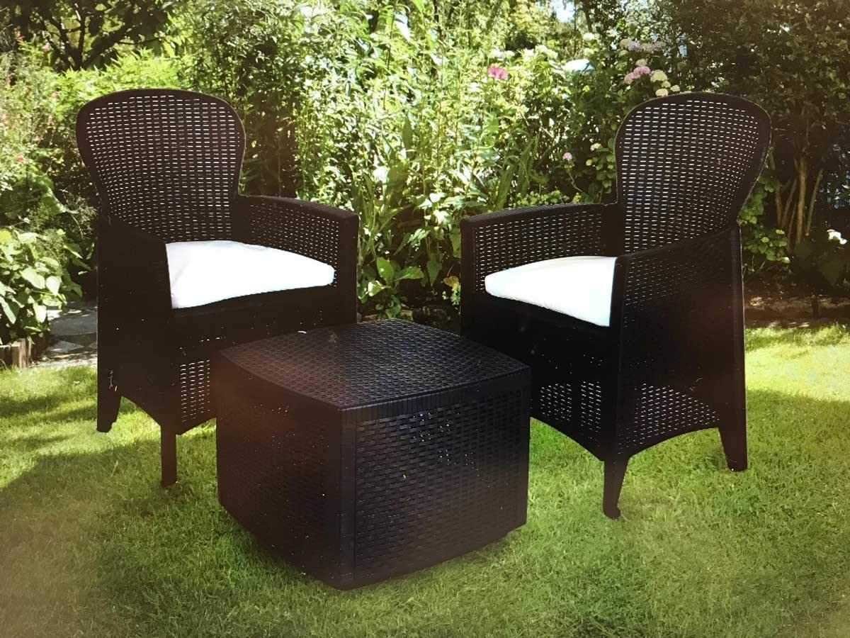 made2trade Gartenmöbel-Schutzhülle (3-St), inkl. Auflage/Sitzkissen