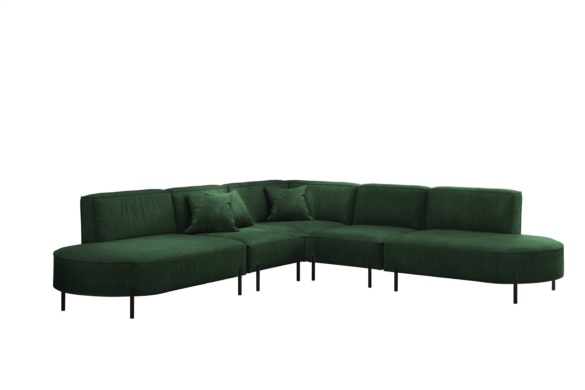 Fun Möbel Ecksofa Sofa VALENCIA Seite günstig online kaufen