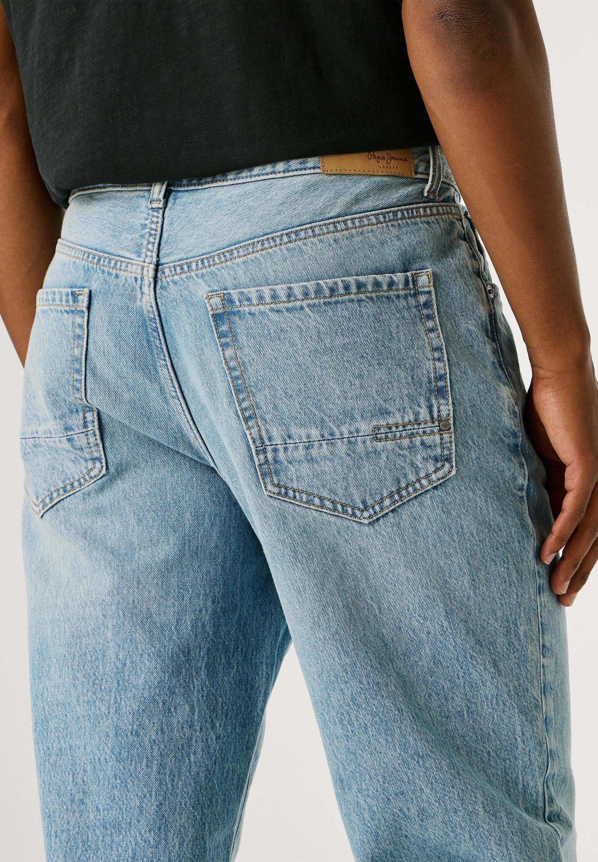Pepe Jeans Relax-fit-Jeans Jeans mit entspannter Passform TAPERED JEANS CAMDEN – Bild 5 von 5
