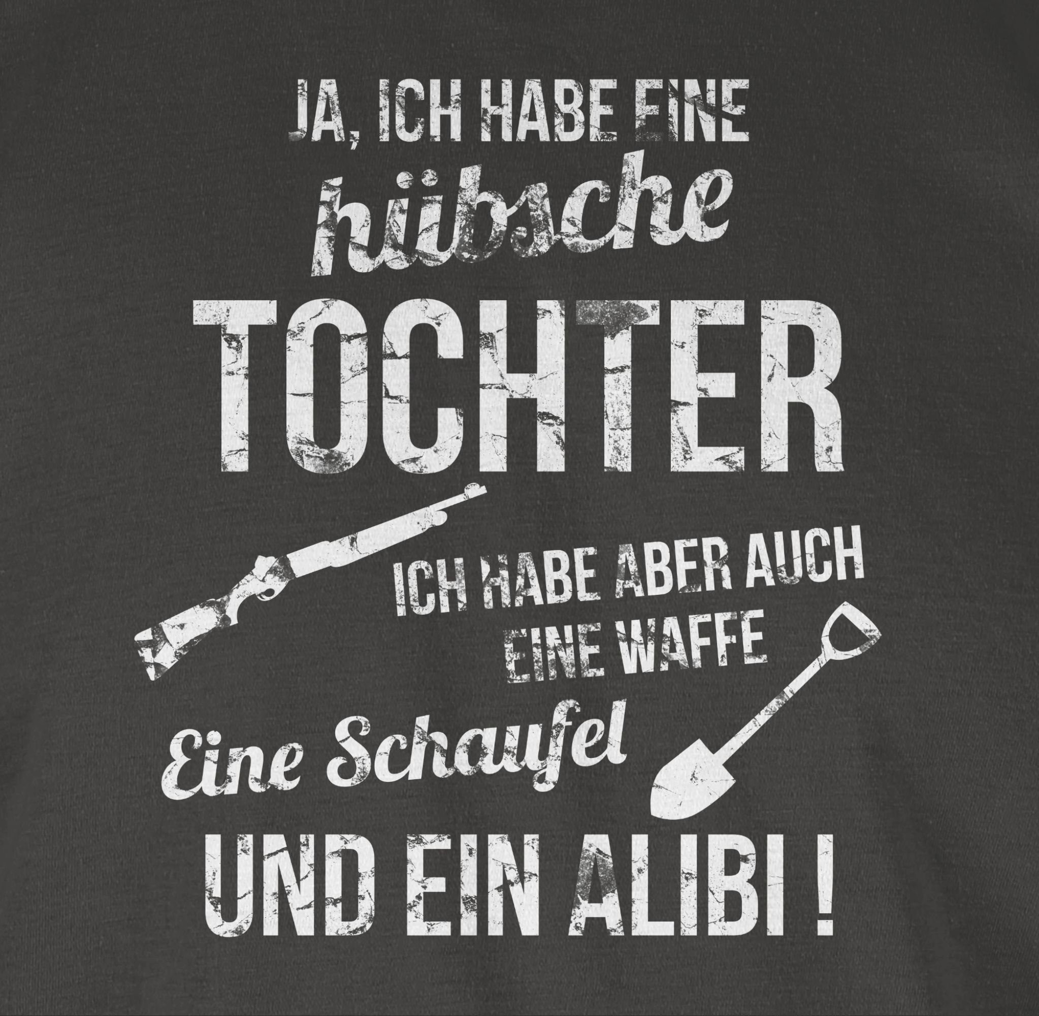 Shirtracer T-Shirt Ich habe eine hübsche Tochter Papa