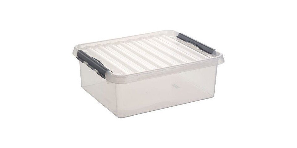 Aufbewahrungsbox Sunware Aufbewahrungsbox Q-Line 25L transparent 50