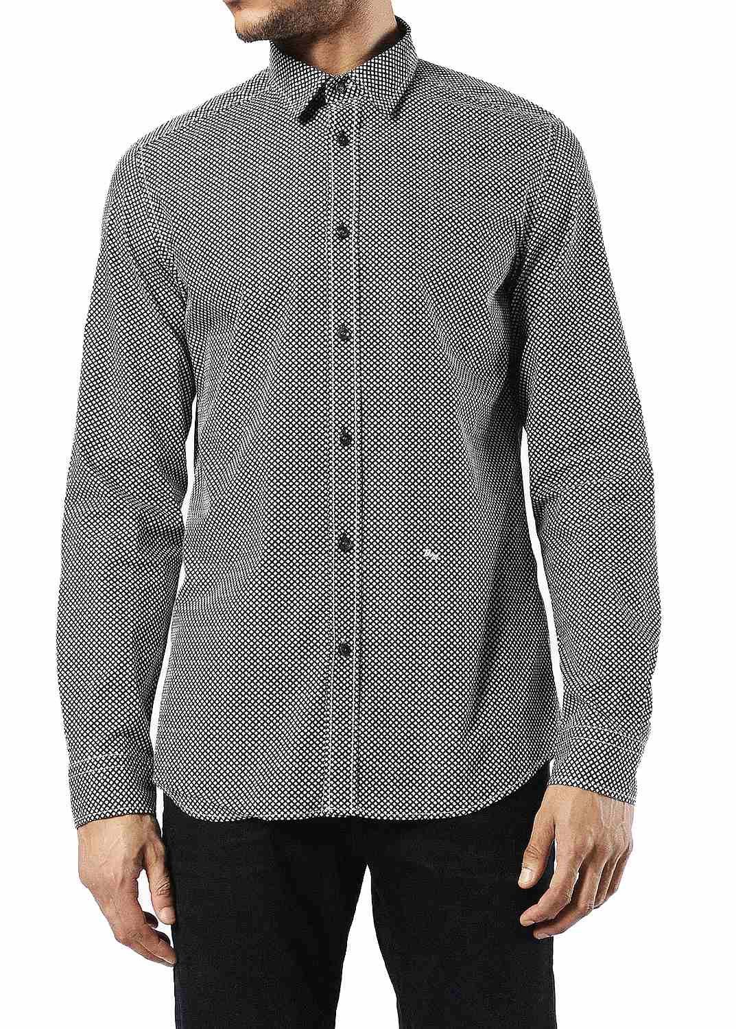 Langarmhemd Diesel S-Moon CAMICIA Herren Hemd