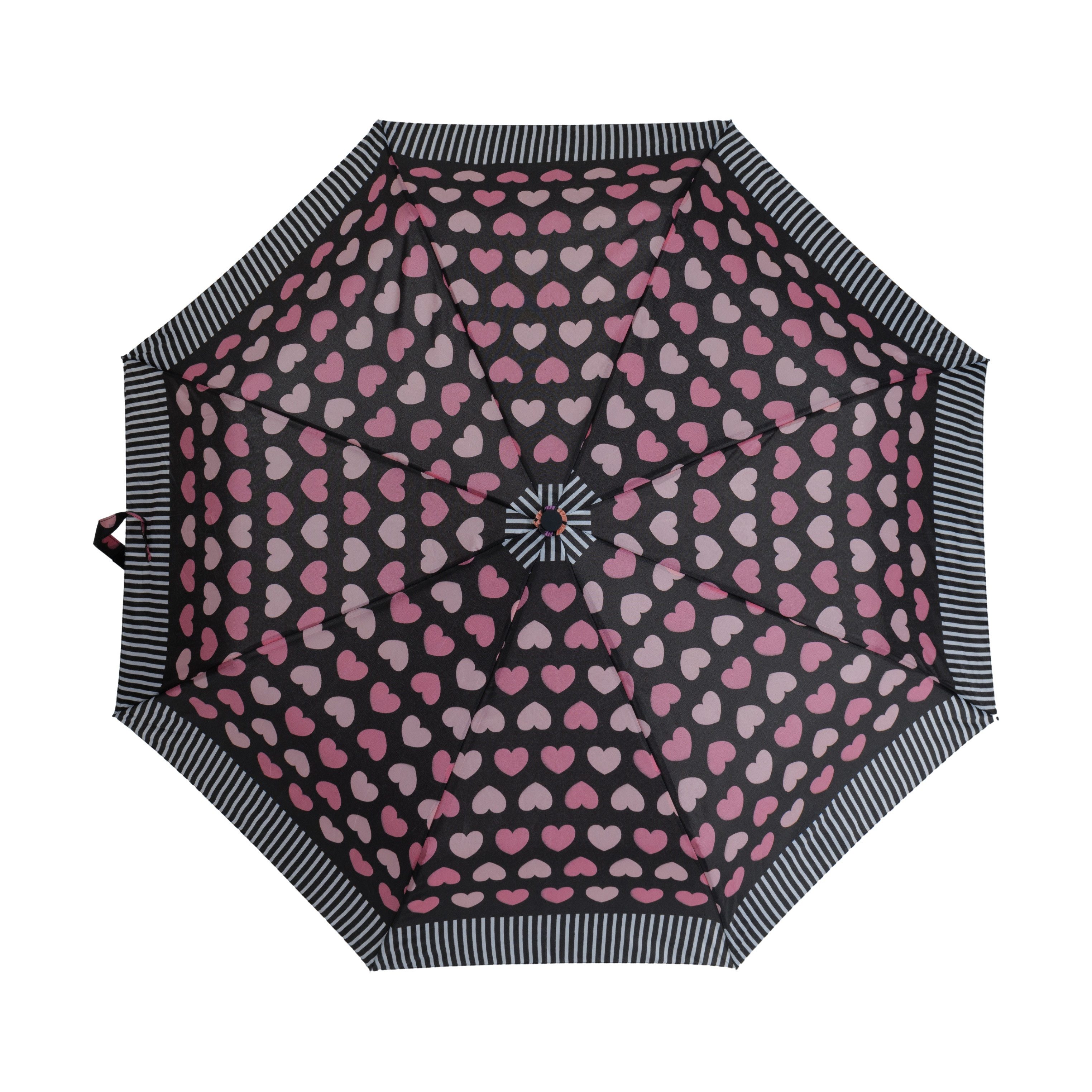 Taschenregenschirm Teleskop Taschenschirm mit Schutzhülle ø100 cm Wind- und Regenfest