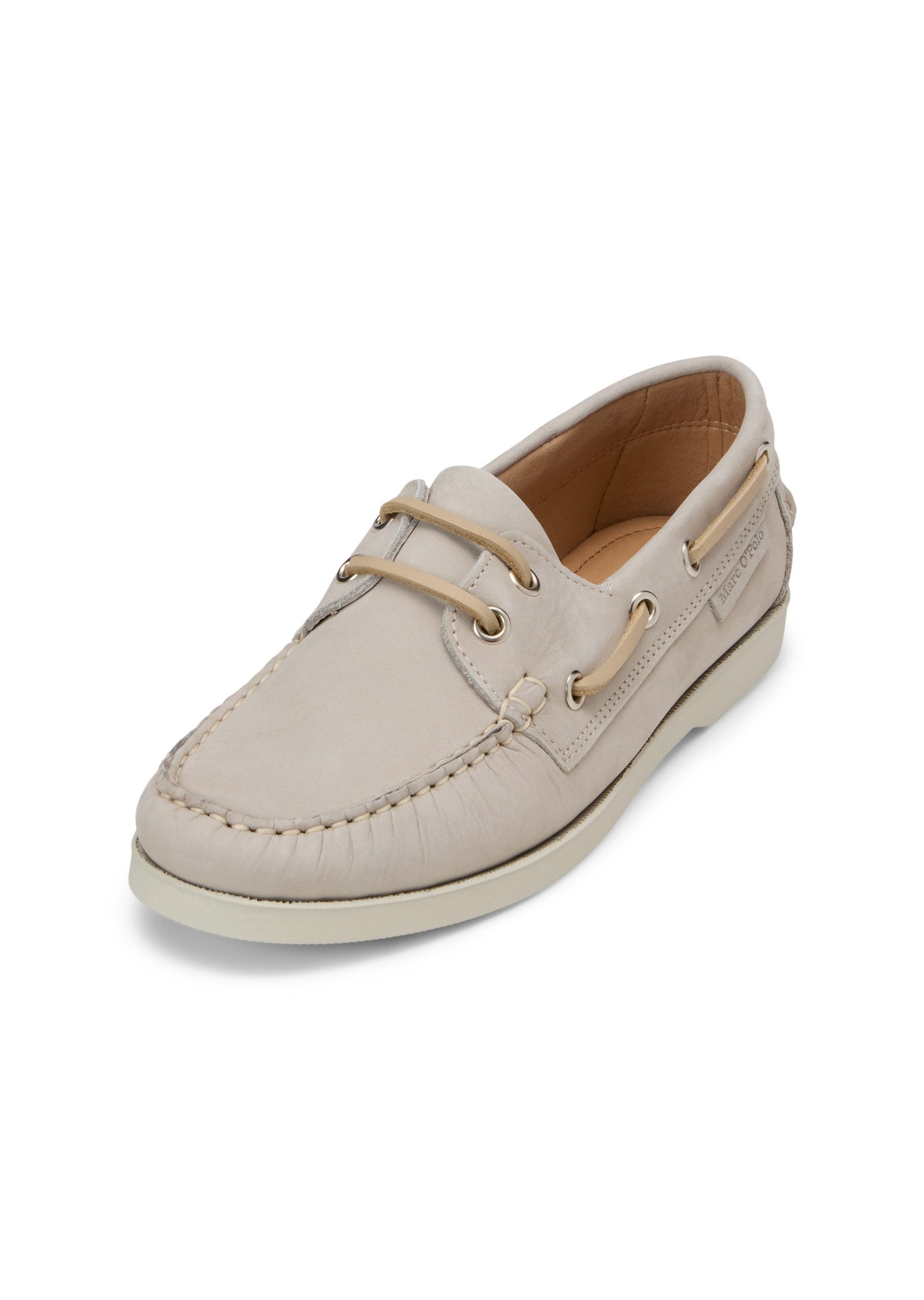 Marc O'Polo aus weichem Nubuk-Rindleder Bootsschuh