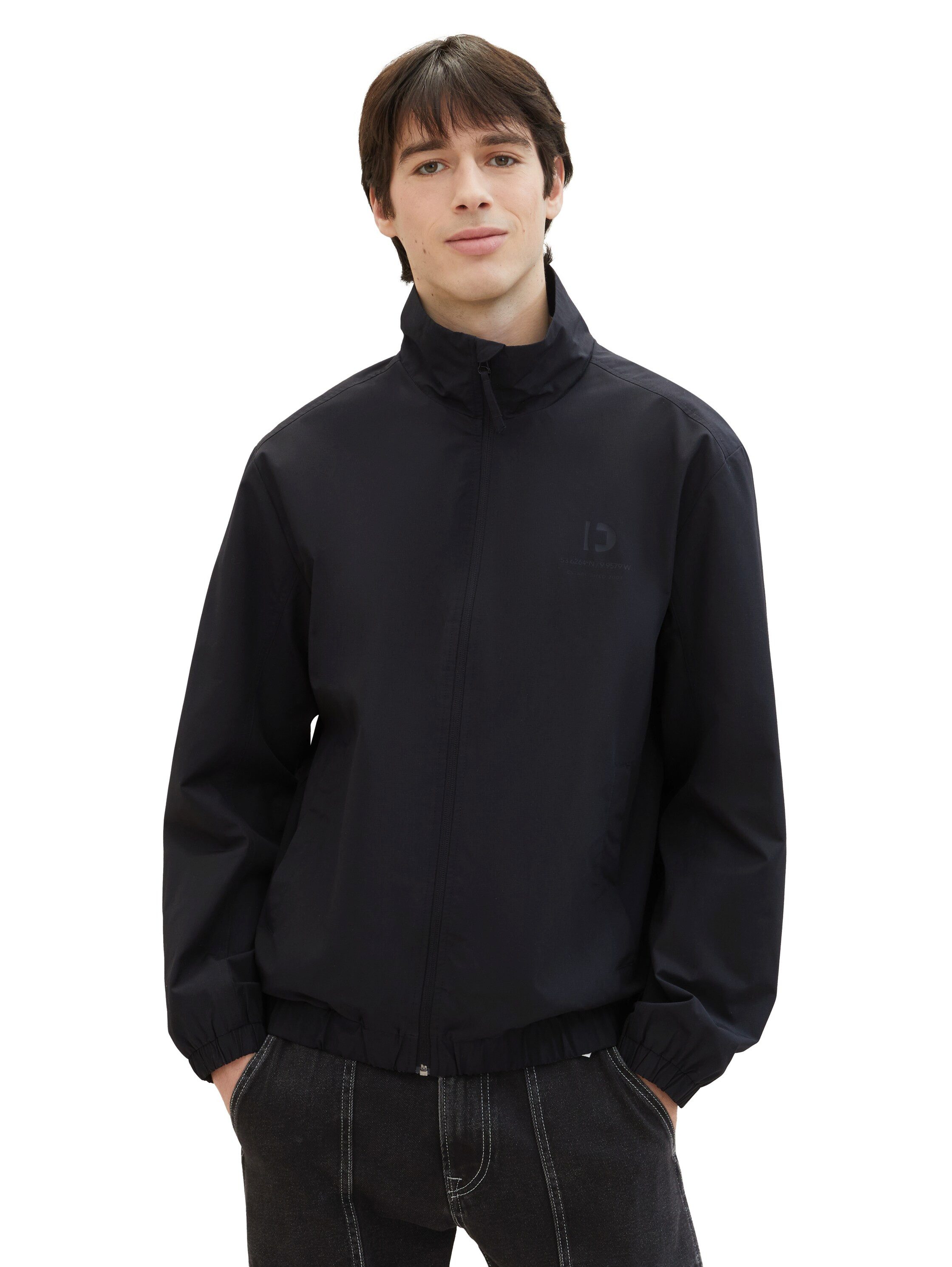 TOM TAILOR Denim Funktionsjacke mit Stehkragen günstig online kaufen