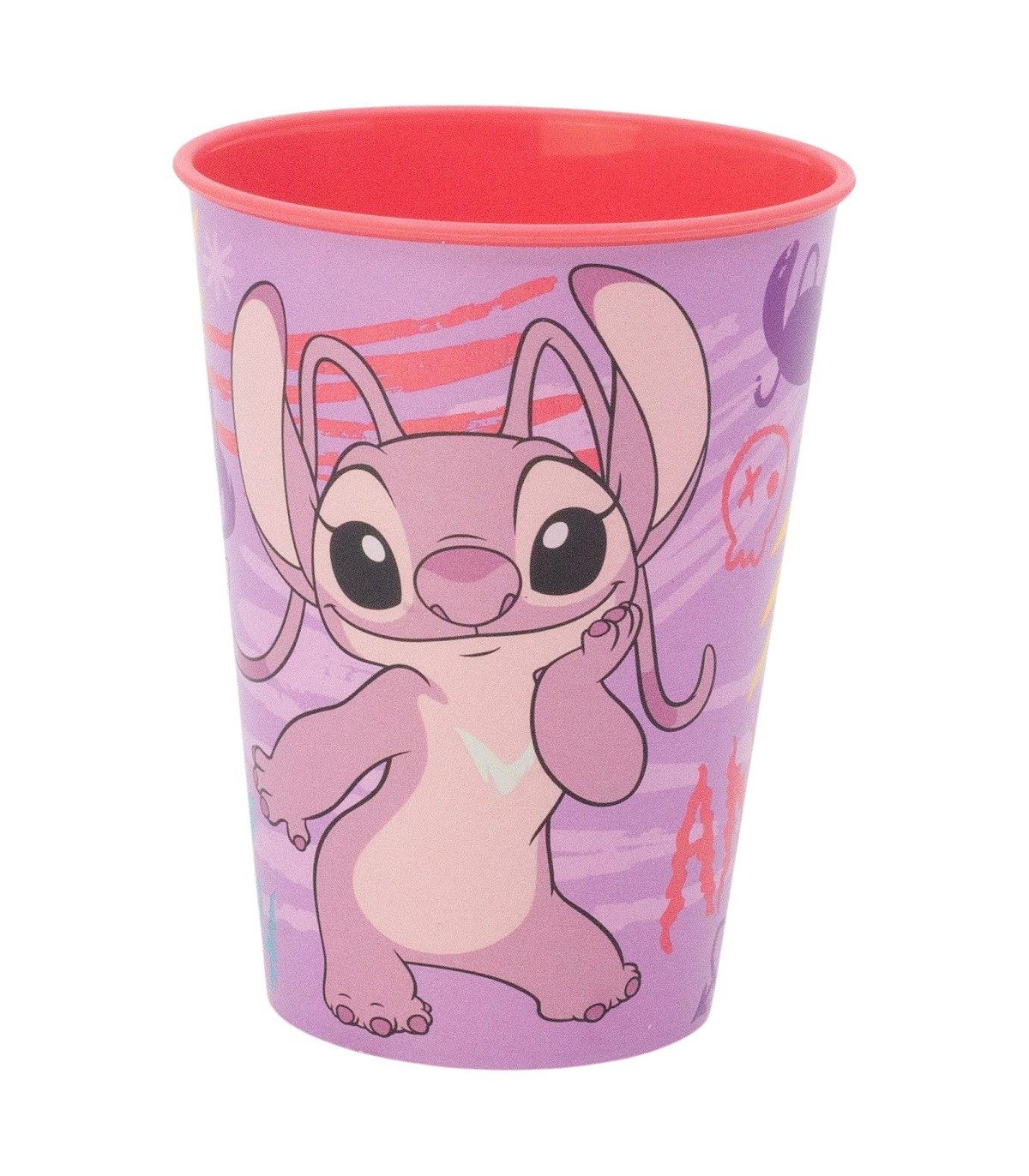 Disney Becher Stitch Angel Trinkbecher 260 ml Kinder Tumbler für Alltag Freizeit von Disney