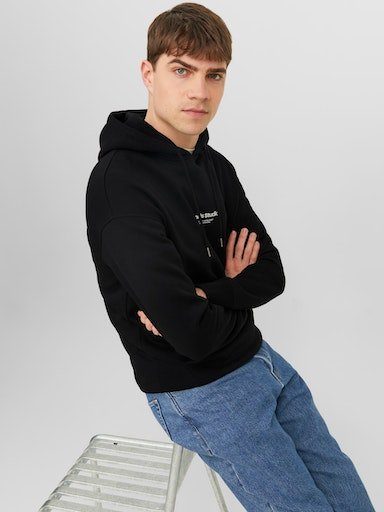 NOOS & SWEAT HOOD Jones JORVESTERBRO black Jack Kapuzensweatshirt